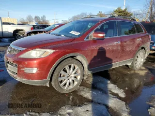 2007 Mazda CX-9 Sport with VIN JM3TB38Y770111018, listed as a Copart auction lot 42761835 with 261,438 mi miles and Salvage Title. Bid and sale history available at carsss.com. Image 1.