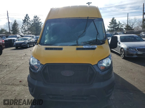 2020 Ford Transit Cargo with VIN 1FTBR1X85LKA56802, listed as a Copart auction lot 87392304 with 101,835 mi miles and Salvage Title. Bid and sale history available at DreamBid. Image 5.