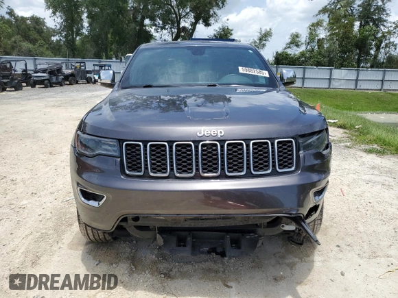2018 Jeep Grand Cherokee Limited z VIN 1C4RJEBG9JC159384, wystawiony jako Copart lot #59882585 z przebiegiem 130 089 mil mil oraz Szkoda całkowita • Salvage title. Historia ofert i sprzedaży dostępna na DreamBid. Obrazek 5.