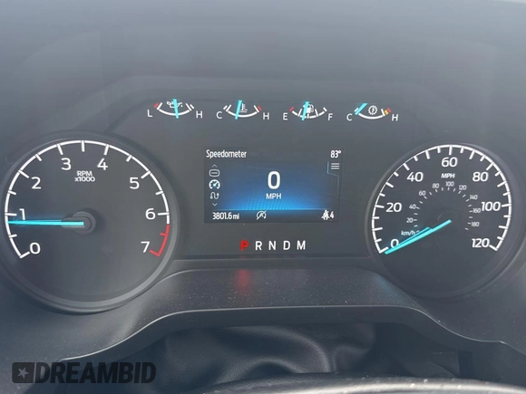 2023 Ford F-150 XL with VIN 1FTEW1CP4PKF54711, listed as a Copart auction lot 64622945 with 3,801 mi miles and Clean title. Bid and sale history available at DreamBid. Image 8.