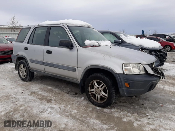 1997 Honda CR-V with VIN JHLRD1852VC031860, listed as a Copart auction lot 88397465 with 407,837 mi miles and Salvage Title. Bid and sale history available at carsss.com. Image 4.