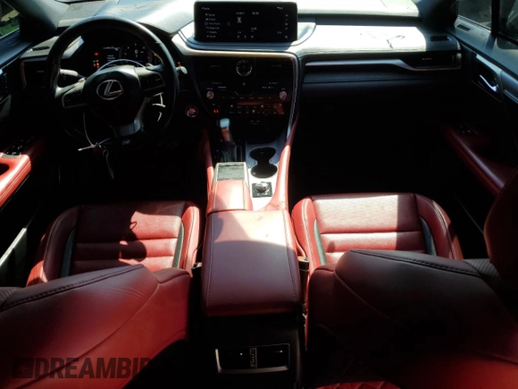 2021 Lexus RX 350 F Sport with VIN 2T2SZMDA7MC281200, listed as a Copart auction lot 70536394 with 42,490 mi miles and Salvage title. Bid and sale history available at DreamBid. Image 8.