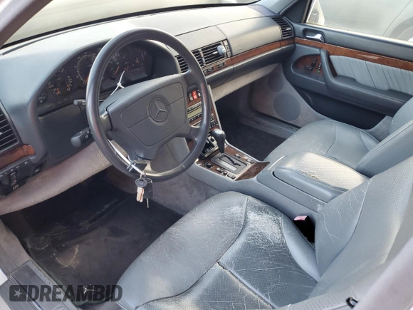 1996 Mercedes-Benz S 320 with VIN WDBGA32EXTA286877, listed as a Copart auction lot 86838274 with 149,870 mi miles and Clean Title. Bid and sale history available at DreamBid. Image 8.