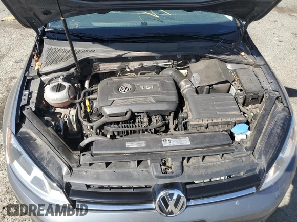 2016 Volkswagen Golf SportWagen TSI S with VIN 3VWC17AU8GM523985, listed as a Copart auction lot 64957854 with 52,609 mi miles and Salvage Title. Bid and sale history available at carsss.com. Image 12.