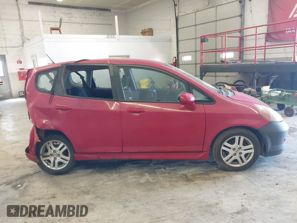 2007 Honda Fit Sport with VIN JHMGD37617S001346, listed as a IAAI auction lot 41825351 with 233,735 mi miles. Bid and sale history available at carsss.com. Image 14.