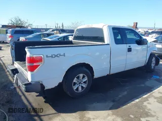 2011 Ford F-150 XL with VIN 1FTFX1EF3BFC28468, listed as a IAAI auction lot 41817055 with 128,359 mi miles. Bid and sale history available at carsss.com. Image 4.