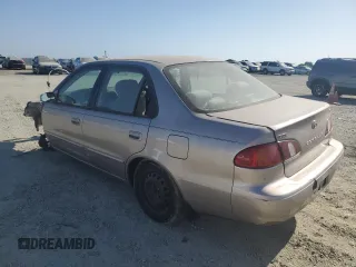 1998 Toyota Corolla VE with VIN 1NXBR18E9WZ035430, listed as a Copart auction lot 59362195 with Not provided miles and Salvage title. Bid and sale history available at DreamBid. Image 2.