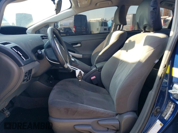 2011 Toyota Prius I with VIN JTDKN3DU4B0256363, listed as a Copart auction lot 83121644 with 188,129 mi miles and Salvage Title. Bid and sale history available at carsss.com. Image 7.