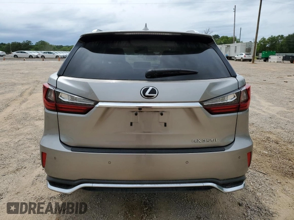 2020 Lexus RX 350L with VIN JTJHZKEA1L2017725, listed as a Copart auction lot 56022175 with 100,463 mi miles and Salvage title. Bid and sale history available at DreamBid. Image 6.