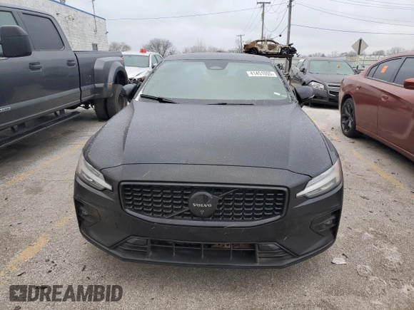 2024 Volvo S60 Plus Black Edition with VIN 7JRL12FH1RG282206, listed as a Copart auction lot 41451055 with 53,336 mi miles and Clean title. Bid and sale history available at DreamBid. Image 5.
