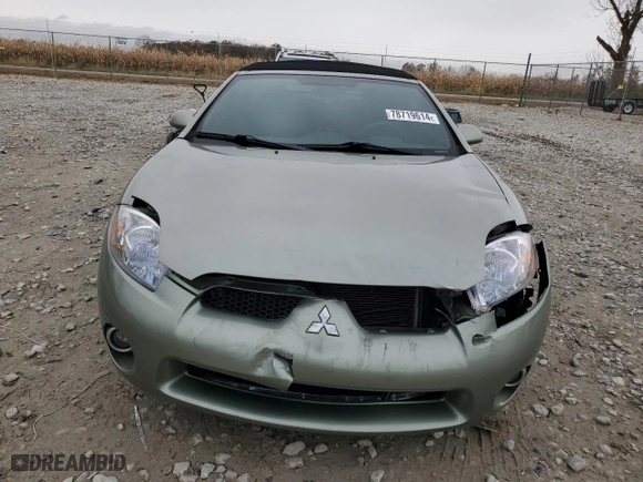 2008 Mitsubishi Eclipse GS with VIN 4A3AL25F18E004543, listed as a Copart auction lot 78719614 with 132,083 mi miles and Salvage Title. Bid and sale history available at carsss.com. Image 5.