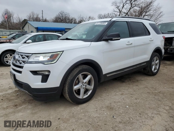 2018 Ford Explorer XLT с VIN 1FM5K7D84JGC44716, выставлен на аукционе Copart как лот 56388255 с пробегом 70 978 миль миль и Списание • Salvage title. История ставок и продаж доступна на DreamBid. Изображение 1.