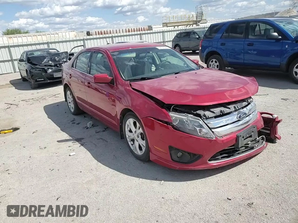 2012 Ford Fusion SE with VIN 3FAHP0HA4CR344629, listed as a Copart auction lot 52791085 with 139,815 mi miles and Salvage Title. Bid and sale history available at DreamBid. Image 11.