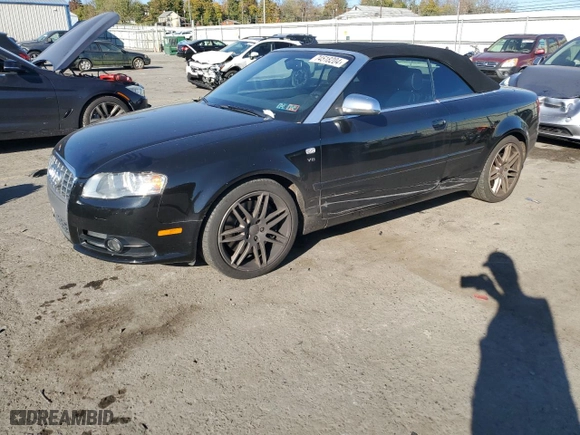 2009 Audi S4 with VIN WUARL48H39K900072, listed as a Copart auction lot 74518204 with 72,559 mi miles and Salvage Title. Bid and sale history available at carsss.com. Image 1.