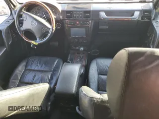 2002 Mercedes-Benz G-Class with VIN WDCYR49E12X133191, listed as a Copart auction lot 84763464 with 0 mi miles and Salvage Title. Bid and sale history available at carsss.com. Image 8.