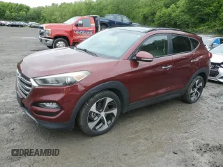 2016 Hyundai Tucson Limited z VIN KM8J33A29GU136767, wystawiony jako Copart lot #58164055 z przebiegiem 64 479 mil mil oraz Szkoda całkowita • Salvage title. Historia ofert i sprzedaży dostępna na DreamBid. Obrazek 1.