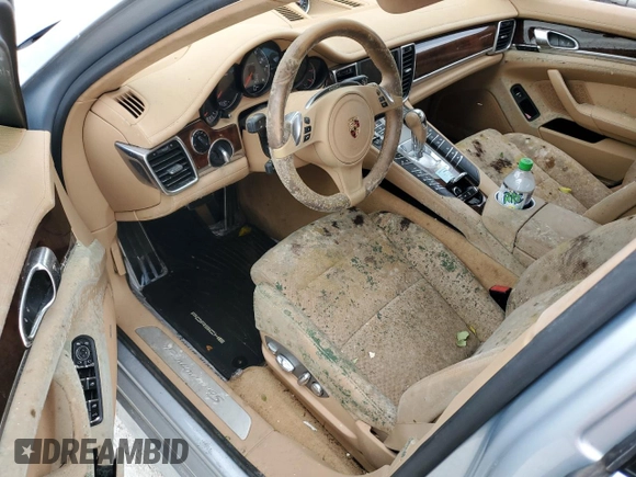 2014 Porsche Panamera 4S Executive with VIN WP0BB2A75EL062252, listed as a Copart auction lot 77269564 with 83,124 mi miles and Salvage Title. Bid and sale history available at DreamBid. Image 8.