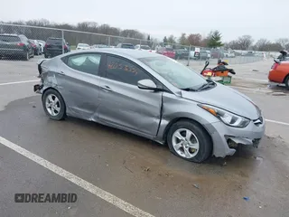 2014 Hyundai Elantra SE z VIN KMHDH4AE4EU157327, wystawiony jako IAAI lot #42053554 z przebiegiem 123 959 mil mil oraz . Historia ofert i sprzedaży dostępna na DreamBid. Obrazek 1.