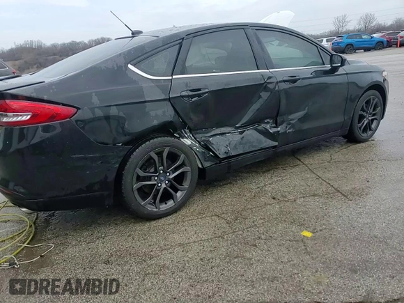 2018 Ford Fusion SE with VIN 3FA6P0HD4JR259241, listed as a Copart auction lot 51536565 with 84,877 mi miles and Salvage Title. Bid and sale history available at DreamBid. Image 13.