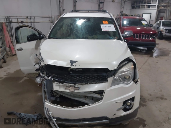 2014 Chevrolet Equinox LTZ with VIN 1GNFLHEKXEZ109795, listed as a IAAI auction lot 41849381 with 168,658 mi miles. Bid and sale history available at carsss.com. Image 13.