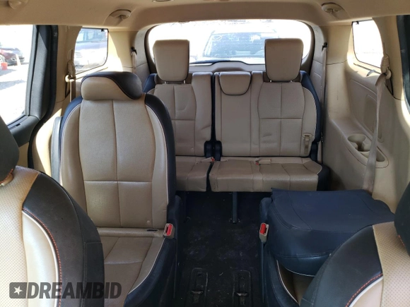 2015 Kia Sedona EX with VIN KNDMC5C16F6026229, listed as a Copart auction lot 50237325 with 224,183 mi miles and Salvage Title. Bid and sale history available at DreamBid. Image 10.