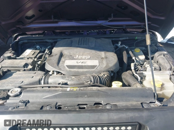 2017 Jeep Wrangler Sport with VIN 1C4AJWAG7HL571463, listed as a IAAI auction lot 41633259 with 130,406 mi miles and . Bid and sale history available at DreamBid. Image 10.