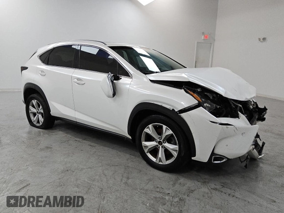 2017 Lexus NX 200t with VIN JTJBARBZ5H2110867, listed as a Copart auction lot 59021535 with 125,340 mi miles and Clean title. Bid and sale history available at DreamBid. Image 4.