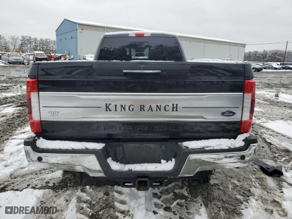 2019 Ford Super Duty F-350 SRW XL with VIN 1FT8W3BT6KEE98446, listed as a Copart auction lot 44822755 with 119,855 mi miles and Salvage Title. Bid and sale history available at carsss.com. Image 6.