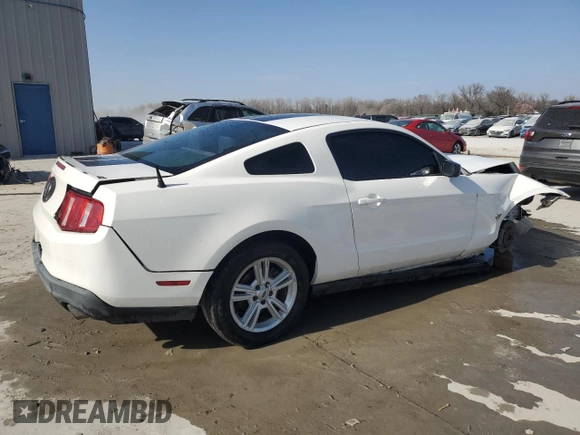 2011 Ford Mustang V6 with VIN 1ZVBP8AM3B5169730, listed as a Copart auction lot 48780215 with 95,070 mi miles and Salvage Title. Bid and sale history available at carsss.com. Image 3.