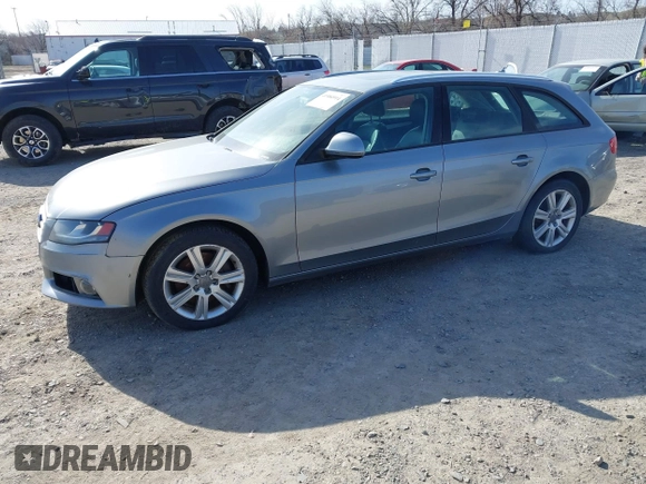 2009 Audi A4 2.0T Prem with VIN WAUVF78K59A209418, listed as a IAAI auction lot 41984914 with 151,558 mi miles. Bid and sale history available at carsss.com. Image 2.