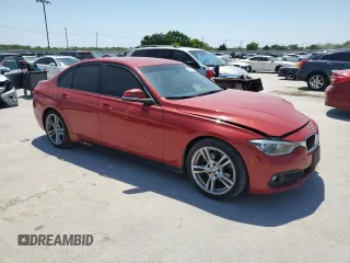2016 BMW 3 Series 320i with VIN WBA8A9C53GK616475, listed as a Copart auction lot 52821085 with 112,313 mi miles and Salvage Title. Bid and sale history available at carsss.com. Image 4.