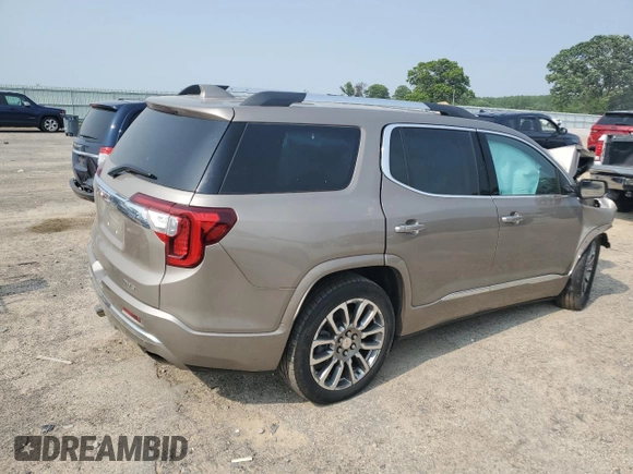 2023 GMC Acadia Denali with VIN 1GKKNXLS8PZ103225, listed as a Copart auction lot 58258045 with Not provided miles and Non repairable. Bid and sale history available at DreamBid. Image 3.