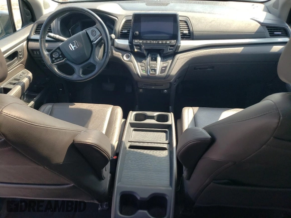2018 Honda Odyssey EX-L with VIN 5FNRL6H76JB066266, listed as a Copart auction lot 52772545 with Not Provided miles and Non Repairable. Bid and sale history available at DreamBid. Image 8.