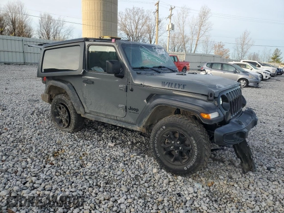 2021 Jeep Wrangler Sport S with VIN 1C4HJXAG4MW719355, listed as a Copart auction lot 80171574 with 62,948 mi miles and Non Repairable. Bid and sale history available at DreamBid. Image 4.