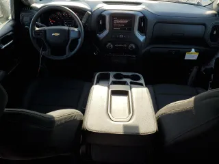 2024 Chevrolet Silverado 1500 Custom with VIN 1GCPABEK9RZ131695, listed as a Copart auction lot 53248475 with 8,413 mi miles and Salvage Title. Bid and sale history available at DreamBid. Image 8.