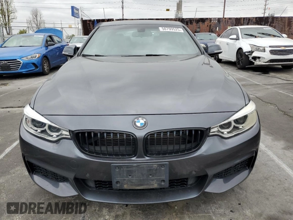 2014 BMW 4 Series 435i with VIN WBA3R1C5XEK190902, listed as a Copart auction lot 50799525 with 73,164 mi miles and Salvage Title. Bid and sale history available at carsss.com. Image 5.