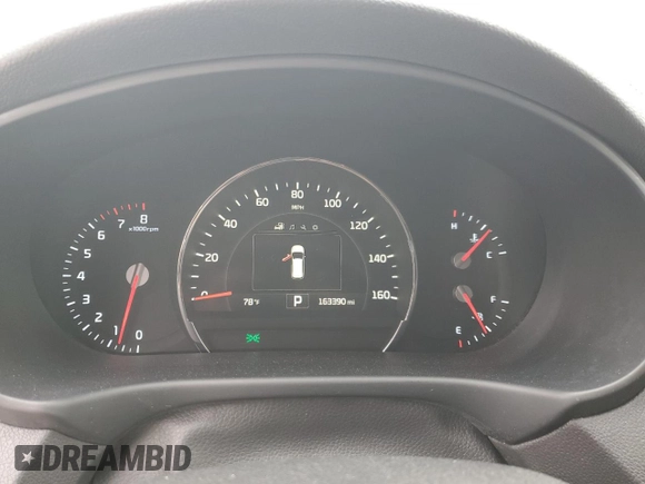 2016 Kia Sorento EX with VIN 5XYPH4A5XGG068691, listed as a Copart auction lot 60444925 with 163,390 mi miles and Salvage title. Bid and sale history available at DreamBid. Image 9.
