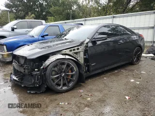 2016 Cadillac ATS-V with VIN 1G6AN1RY6G0194857, listed as a Copart auction lot 84469434 with 113,521 mi miles and Salvage Title. Bid and sale history available at carsss.com. Image 1.