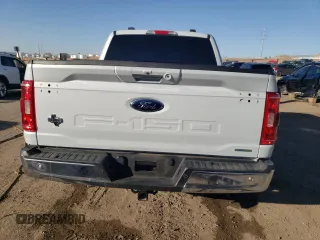 2021 Ford F-150 XL with VIN 1FTEW1CP5MKD55565, listed as a Copart auction lot 46703085 with 109,734 mi miles and Salvage Title. Bid and sale history available at carsss.com. Image 6.