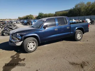 2004 Dodge Dakota SLT with VIN 1D7HL48N44S500485, listed as a Copart auction lot 73153244 with Not Provided miles and Salvage Title. Bid and sale history available at DreamBid. Image 1.