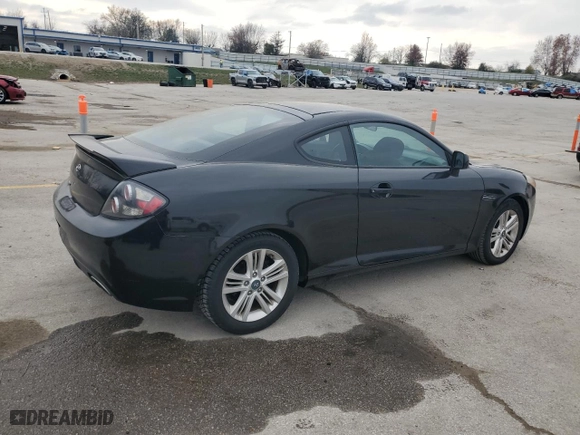2008 Hyundai Tiburon GS with VIN KMHHM66D78U291813, listed as a Copart auction lot 82189404 with 103,272 mi miles and Clean Title. Bid and sale history available at carsss.com. Image 3.