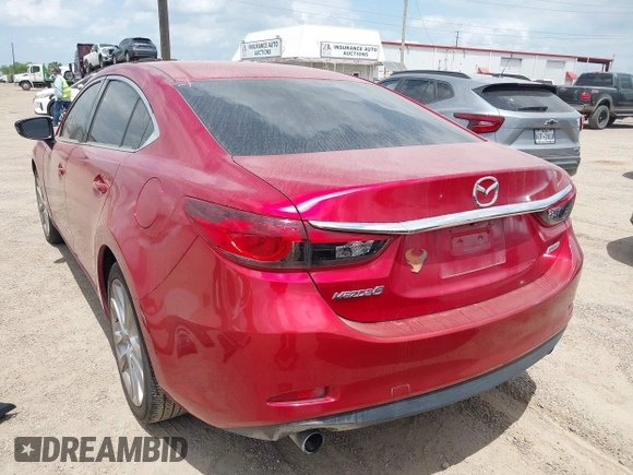 2014 Mazda Mazda6 i Touring with VIN JM1GJ1V65E1162108, listed as a IAAI auction lot 42027292 with 1 mi miles. Bid and sale history available at carsss.com. Image 3.