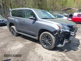 2022 Lexus GX with VIN JTJGM7BX5N5309119, listed as a IAAI auction lot 42036991 with 34,320 mi miles. Bid and sale history available at carsss.com. Image 1.