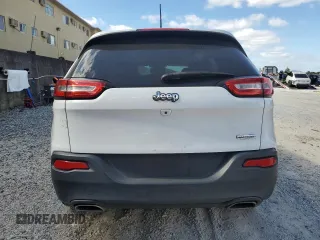 2018 Jeep Cherokee Latitude with VIN 1C4PJLCXXJD551696, listed as a Copart auction lot 87802645 with Not provided miles and Salvage title. Bid and sale history available at DreamBid. Image 6.