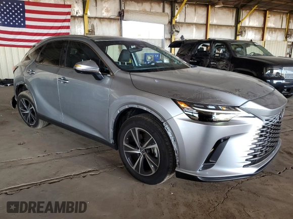 2023 Lexus RX 350 z VIN 2T2BAMCA7PC033977, wystawiony jako Copart lot #50039225 z przebiegiem 7 503 mil mil oraz Szkoda całkowita • Salvage title. Historia ofert i sprzedaży dostępna na DreamBid. Obrazek 4.