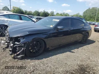 2017 BMW 7 Series 740e xDrive iPerformance with VIN WBA7J2C32HG497906, listed as a Copart auction lot 68861214 with 0 mi miles and Salvage Title. Bid and sale history available at carsss.com. Image 1.