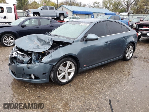 2012 Chevrolet Cruze 2LT with VIN 1G1PG5SC7C7327045, listed as a Copart auction lot 79109464 with 93,068 mi miles and Salvage Title. Bid and sale history available at DreamBid. Image 1.