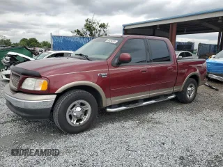 2003 Ford F-150 XLT with VIN 1FTRW07673KA75061, listed as a Copart auction lot 52034595 with Not Provided miles and Salvage Title. Bid and sale history available at carsss.com. Image 1.