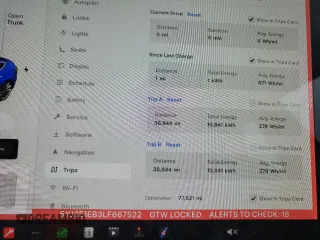 2020 Tesla Model 3 Long Range z VIN 5YJ3E1EB3LF667522, wystawiony jako Copart lot #57421145 z przebiegiem 77 821 mil mil oraz Szkoda całkowita • Salvage title. Historia ofert i sprzedaży dostępna na DreamBid. Obrazek 9.