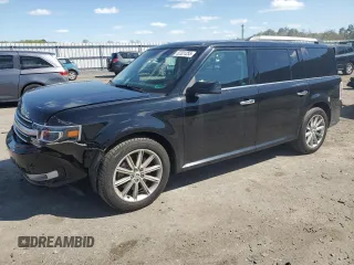 2017 Ford Flex Limited with VIN 2FMHK6D83HBA12052, listed as a Copart auction lot 52321255 with 54,449 mi miles and Salvage Title. Bid and sale history available at carsss.com. Image 1.